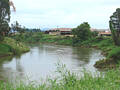 Curva do rio em Nova Descoberta.